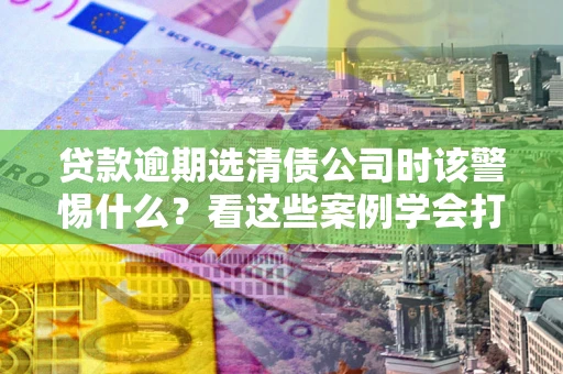 武汉贷款逾期选清债公司时该警惕什么？看这些案例学会打翻身仗
