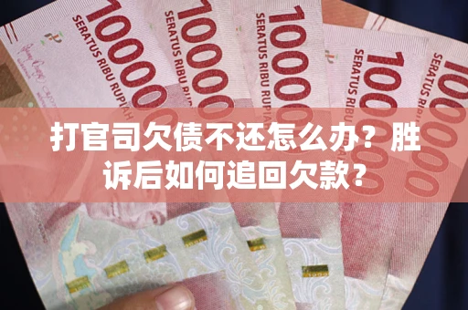 武汉打官司欠债不还怎么办？胜诉后如何追回欠款？