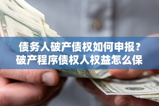 武汉债务人破产债权如何申报？破产程序债权人权益怎么保障？