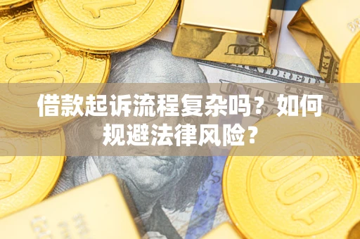 武汉借款起诉流程复杂吗？如何规避法律风险？