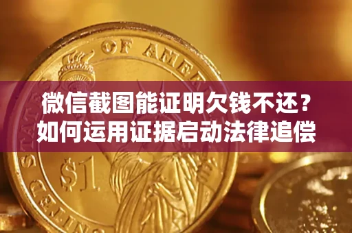 武汉微信截图能证明欠钱不还？如何运用证据启动法律追偿程序？