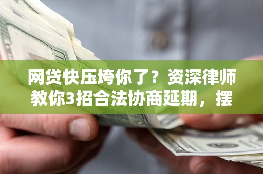 武汉网贷快压垮你了？资深律师教你3招合法协商延期，摆脱暴力催收！