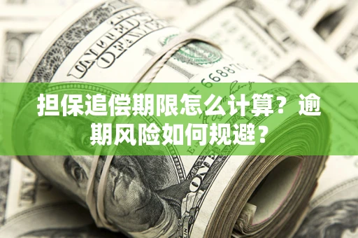 武汉担保追偿期限怎么计算？逾期风险如何规避？