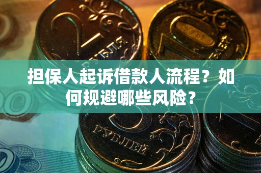 武汉担保人起诉借款人流程？如何规避哪些风险？