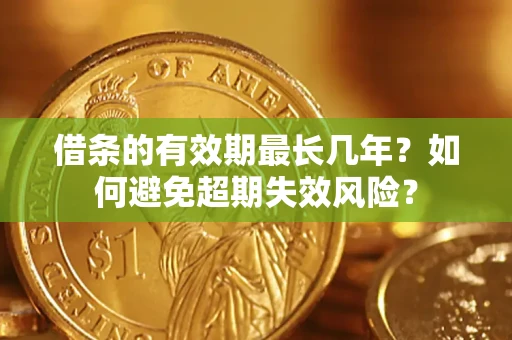 武汉借条的有效期最长几年？如何避免超期失效风险？