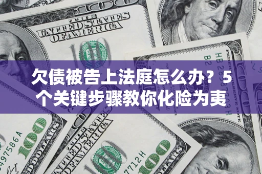 武汉欠债被告上法庭怎么办？5个关键步骤教你化险为夷